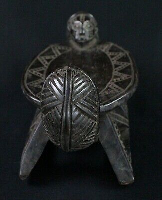 Art African Arts Tribal First - Superb Backing Nape Luba Wooden - 31 CMS 3