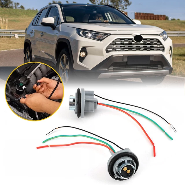 Universal Pigtail Wire Female Socket 1157 U Two Harness Stop Brake Replace OE