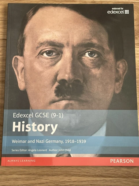EDEXCEL GCSE HISTORY Weimar And Nazi Germany Textbook £12.00 - PicClick UK