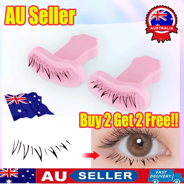 Eyelash Seal DIY Lower Lash Extension Stamps Plastic Makeup Tool for Beginner MC