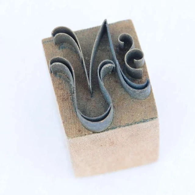 NU UN  Monogramm Jugendstil Wäschestempel Initial Schablone Stempel Vorlage