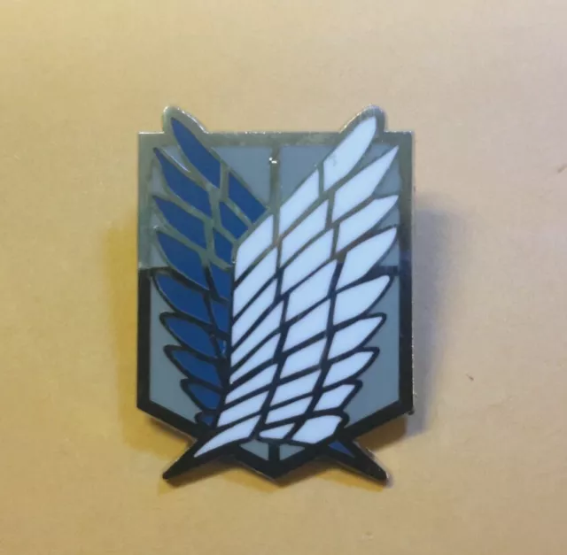 Attack on Titan metal Survey Recon Corps pin