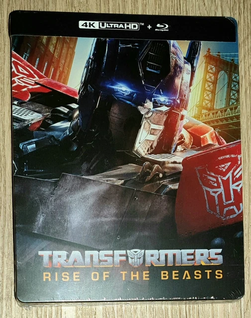 TRANSFORMERS RISE OF the Beasts Steelbook 4K Édition Limitée EUR 53