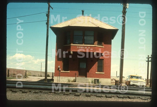 Duplicate Slide UP Union Pacific Tower 'A' Cheyenne WY