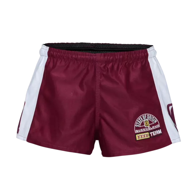 QLD Maroons Hero Footy Shorts - State Of Origin - Queensland Maroons - Rugby