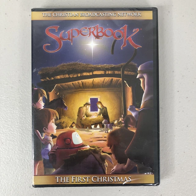 SUPERBOOK THE FIRST Christmas DVD Sealed Christian Broadcasting CBN Bible Story $9.95 - PicClick