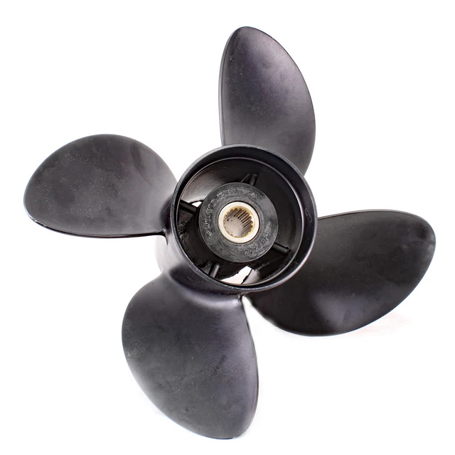 Volvo Penta OEM Aluminum 4-Blade RH Propeller, 3587522 Volvo Penta OEM Aluminum 4-Blade RH Propeller, 3587522