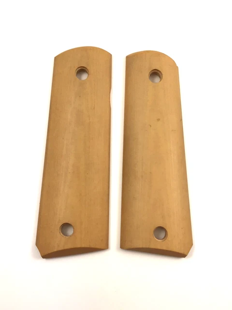 1911 Full Size Custom Engraved Grips - Faux Ivory With Crusader Knight Templar Cross