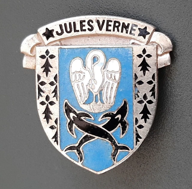 Insigne Vintage émaillé Pour Radiateur De Voiture - Club Automobile Genève Italie - Pièce Ancienne