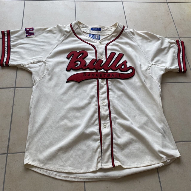 1990s Chicago Bulls Starter Maillot de baseball - 8/10 - (L