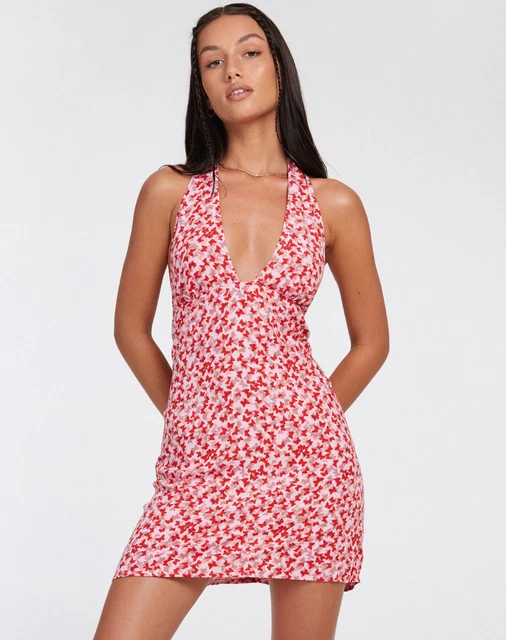 MOTEL ROCKS ELARA Dress in Paisley Fun Green MR34 8.00 PicClick UK