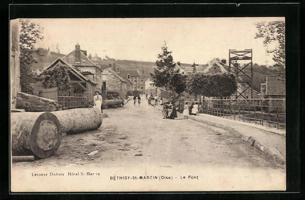 CPA Béthisy-St-Martin, le Pont