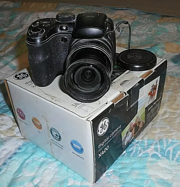 Ge Power Pro Series X400 14.0Mp Digital Camera - Black