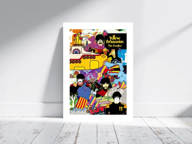 The Beatles - Yellow Submarine - Film Poster - Movie Print - A5 A4 A3 #226