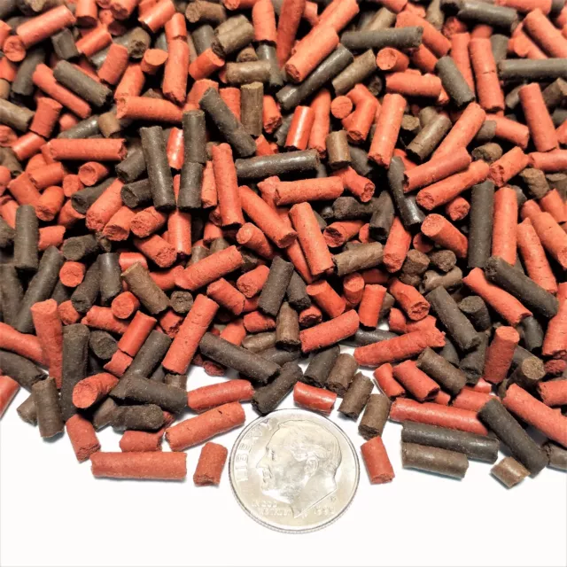 Blackworm & Beef Heart Mix Bit/Sticks, For Discus, Cichlids, Carnivores and More