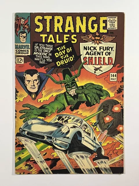 Strange Tales 144 MARVEL 1966/ 1st App Jasper Sitwell/ Silver Age / High Grade