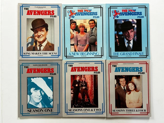 THE AVENGERS FILES Classic Files Magazine Spotlight John Peel 6pc Lot £ ...