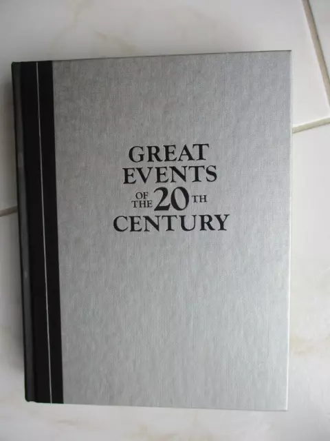 Great Events of the 20th Century - (1977 Readers Digest ) Hardcover Book