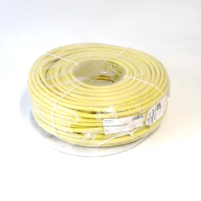 heiru PVC-Baustellenleitung XYMM-J 3G2,5GE MA 100 3x2,5mm² OVP