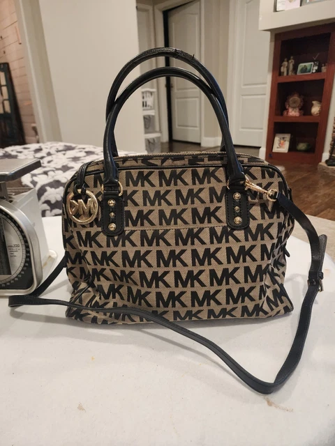 Michael Kors Signature Handbag Tote Satchel Purse Crossbody Shoulder Handbag 