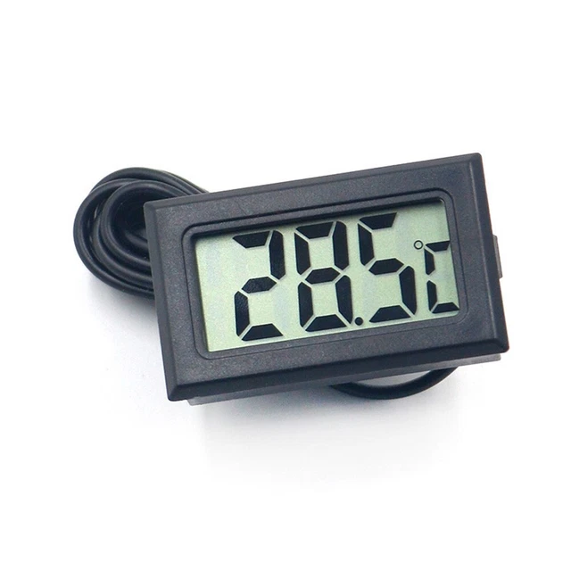 Portable Temperature Gauge Monitor the Refrigerator Car or Bath with Ease