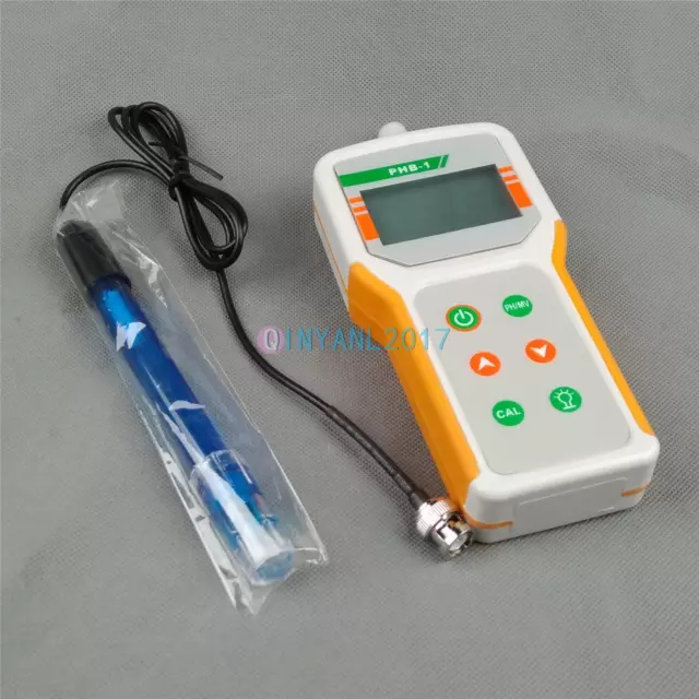 1PCS New PHB-1 Digital Lab Instrument Benchtop PH Tester ±0.01pH 0 ~ ±1600mV #D8