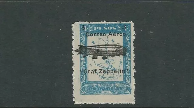 Paraguay 1931 Graf Zeppelin Überdruck (Scott C54) F Mlh