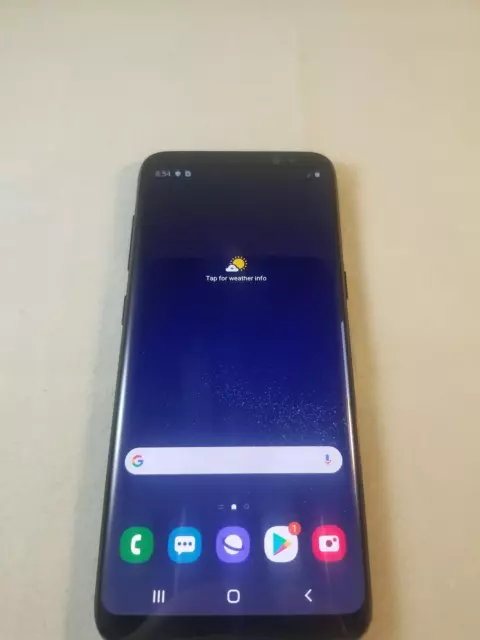 Samsung Galaxy S8 G950  64GB  Midnight Black Unlocked 17285