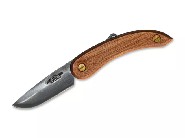 Svörd Peasant Knife 3 Mahagony Wood Taschenmesser Klappmesser Messer ✔️ 01SV008