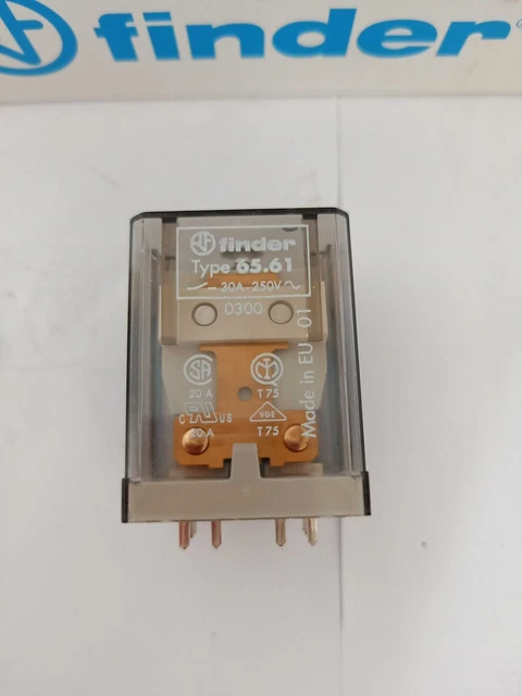 46.61.9.024.0040 | Relè Finder Serie 46 Series, SPDT, Bobina 24V - Foto 9