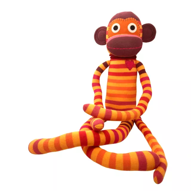Boyle Sock Monkey Plush Toy Jules