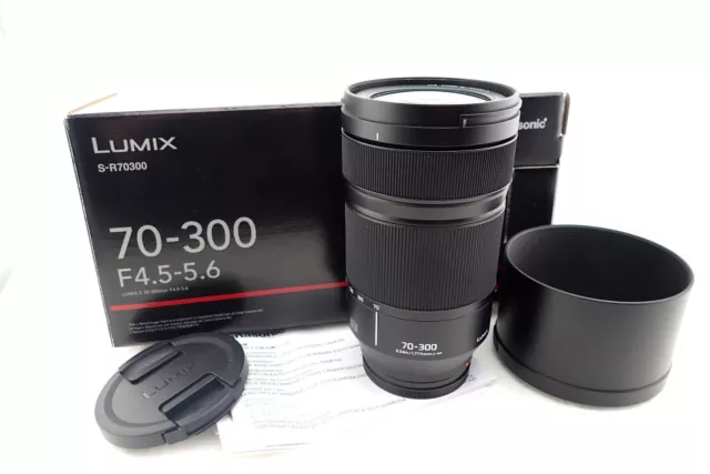 Panasonic Lumix S 70-300mm 4.5-5.6 Macro O. I. S - como Nuevo/Like Nuevo