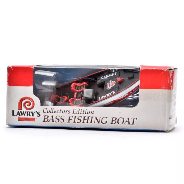LAWRYS BASS FISHING Boat Toy 1:64 Scale Collectors Edition In