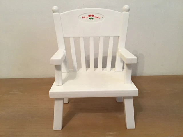 American Girl Bitty Baby Chair White 256003