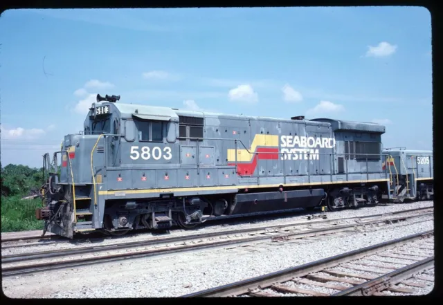 Original Rail Slide - SBD Seaboard System 5803 Mulberry FL 4-11-1987