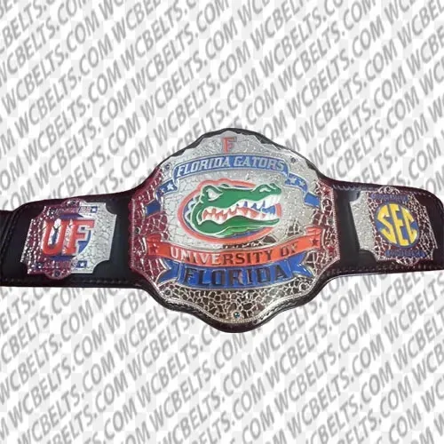 University of Florida Gators Football League Champion Belt SEC Championship Game