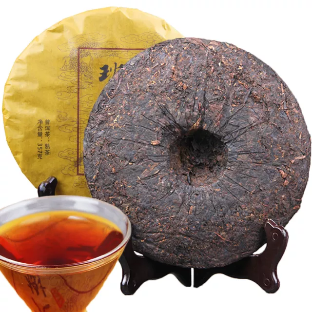 Ripe Pu-erh Tea 357g Oldest Puer Tea Tree Puerh Tea Black Tea Cooked Pu-erh Tea