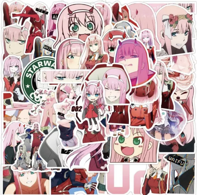 Darling in the Franxx - Zero Two Anime Decal Sticker – KyokoVinyl