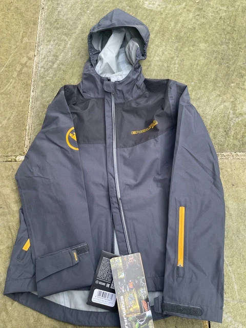 Endura mt500 kids jacket size 9-10 waterproof grey cycling mtb new boy girl