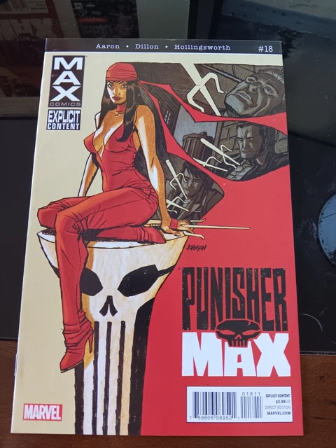 PunisherMax #18 FN/VF; Marvel | Punisher MAX Elektra -  combined shipping