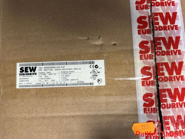 Sew Eurodrive Mdx61B0005-5A3-4-0T /#J Pkl 11506