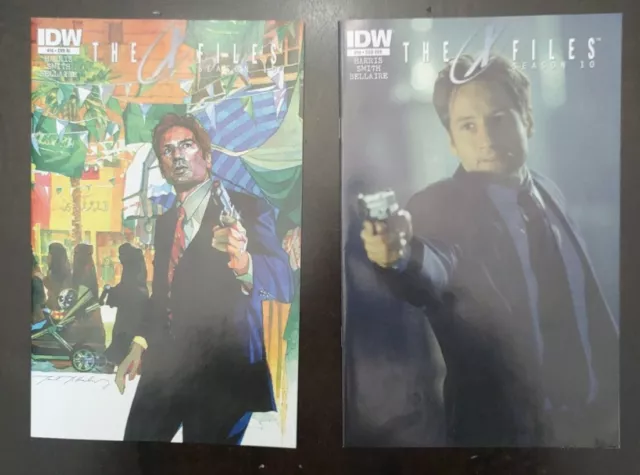 IDW The X-Files Season 10 #14 RI Variant with Original Cover Issue 2014