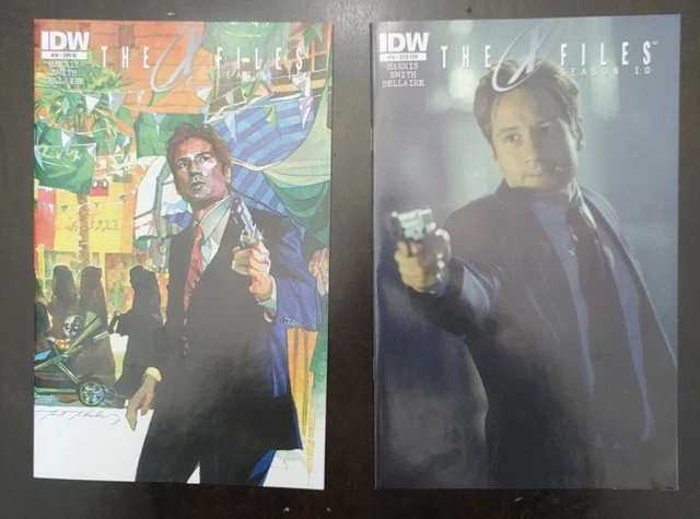 IDW The X-Files Season 10 #14 RI Variant with Original Cover Issue 2014