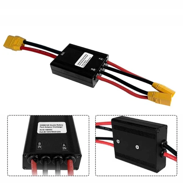 EBIKE DUAL BATTERY Connector Adapter Switch Interface Module 20V72V