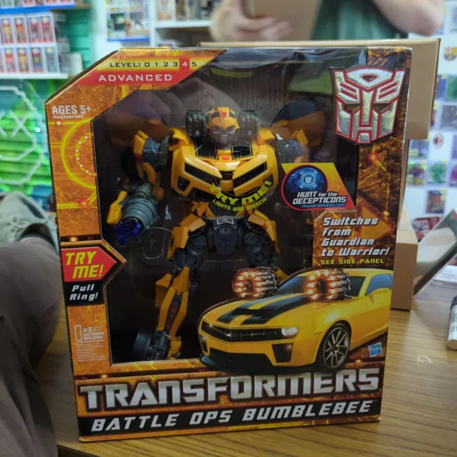 Transformers Battle Ops Bumblebee Dated 2009 Rare Collectable*New*