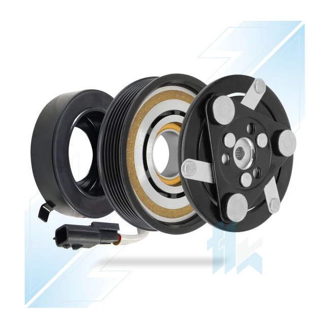 A/C COMPRESSOR CLUTCH for Volvo V70 Mk3 2.0 D2 D3 D4 D4204T 36010254