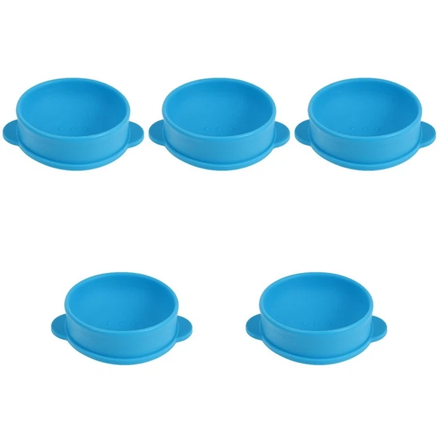 5 pz vaso di cera in silicone silicone cera fusa ciotola riscaldamento candele capelli