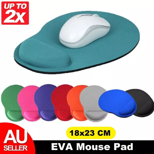 Comfort Wrist Gel Soft Rest Support Mat Mouse Mice Pad Gaming PC Laptop Computer