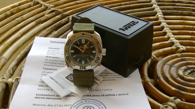 Vendo Vostok Amphibia Scuba 710916