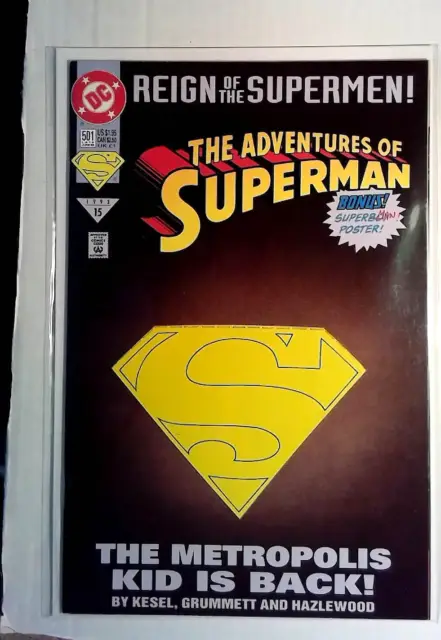 Adventures of Superman #501 DC (1993) Collector's Edition Comic Book